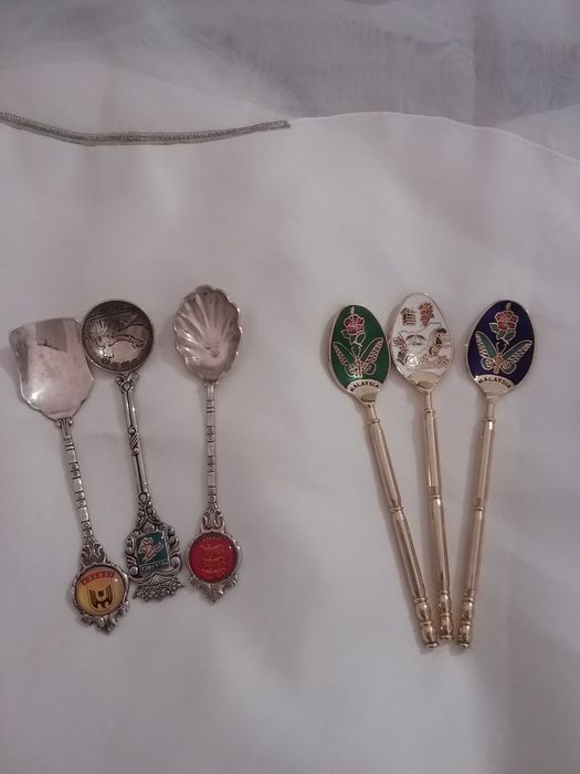 Позлатени и сребърни лъжички