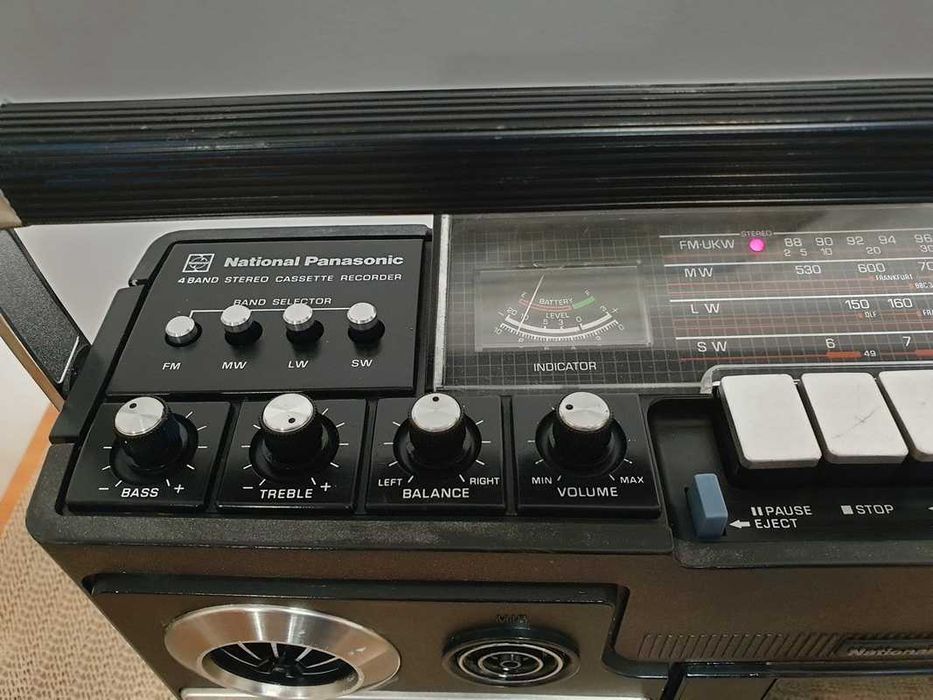 Radiocasetofon stereo portabil Panasonic