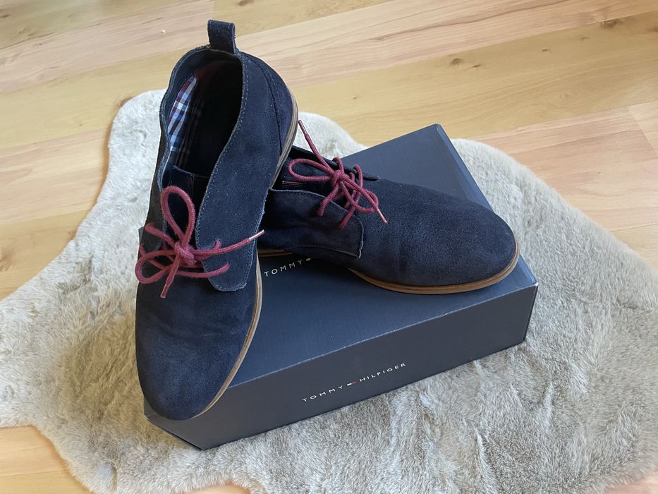 Tommy Hilfiger- мъжки велурени обувки, 42 номер
