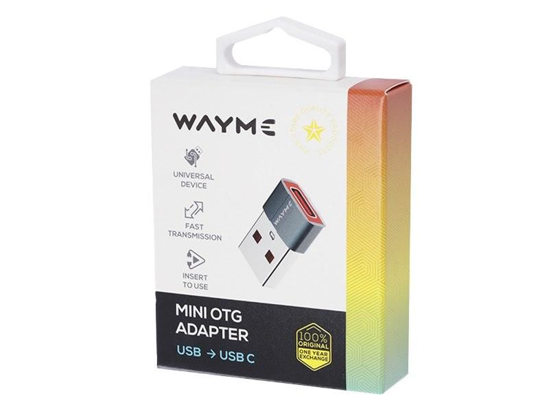 адаптер wayme otg от usb към usb-c carmotion 63059