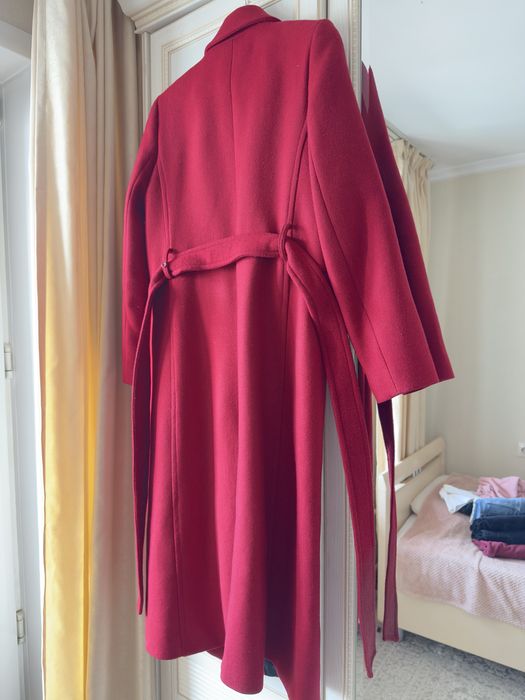 Шерстяное пальто Mango