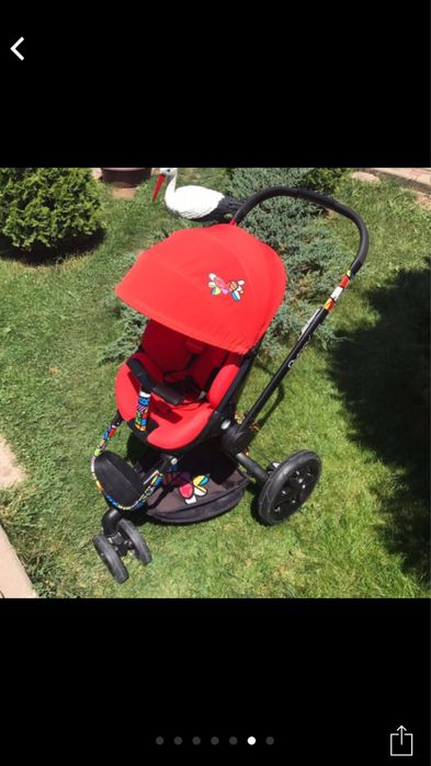 Коляска 3 в 1 Quinny Mood лимитированная коллекция BRITTO