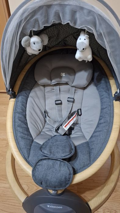 Електрическа люлка Kikka Boo Ashlee, Dark Grey 2025