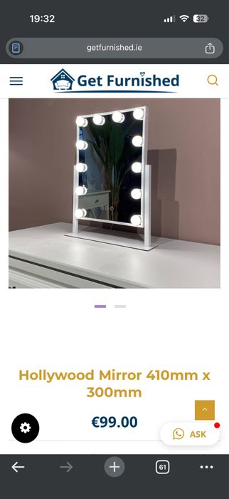 Огледало за грим