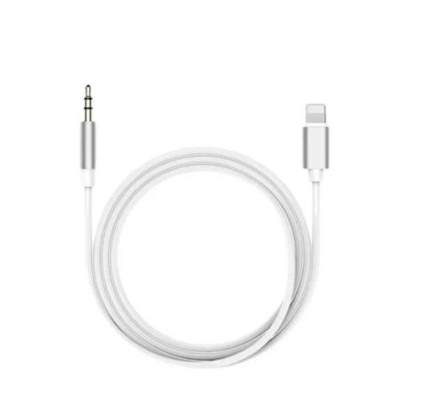 Cabluri lightning jack iPhone conectare audio la auxiliar masina