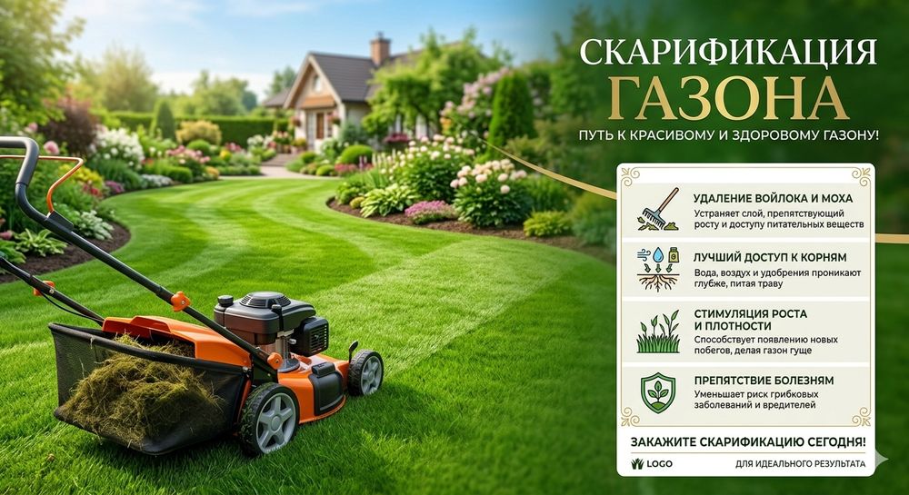 Газон Автополив Стрижка