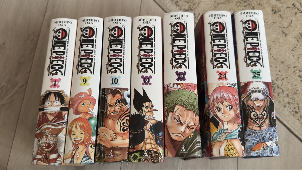 One piece книги