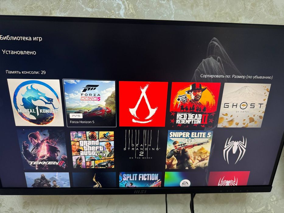 Новый PS5 slim digital с играми