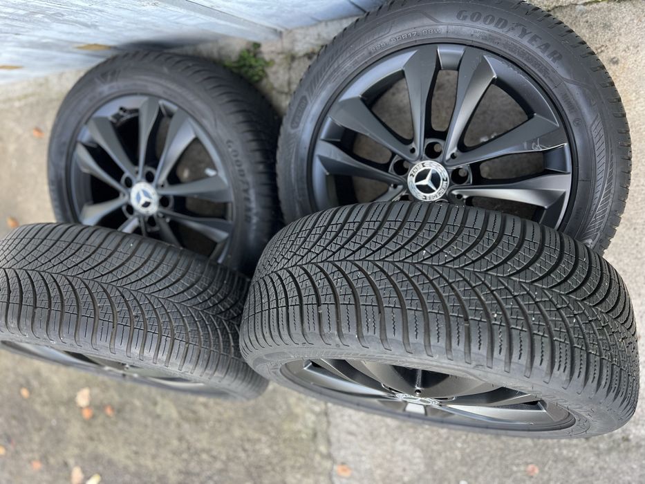 Jante Mercedes R17 cu anvelope M+S