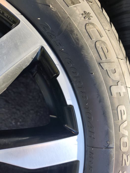 225/60/18" 2бр Hankook I cept eco 2 suv, dot2325,7mm