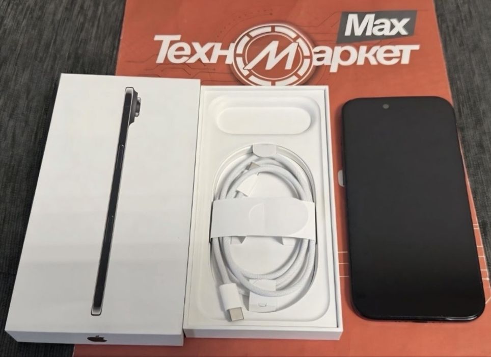 КАТО НОВ 256GB iPhone 17 Air Гаранция Техномаркет 2027г. Black | Черен