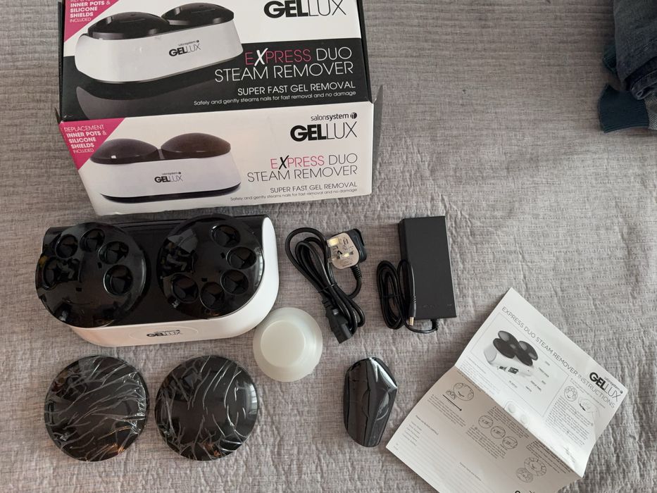 Steam Gel Lux  remover Uk- машина за сваляне на гел с ацетон на пара