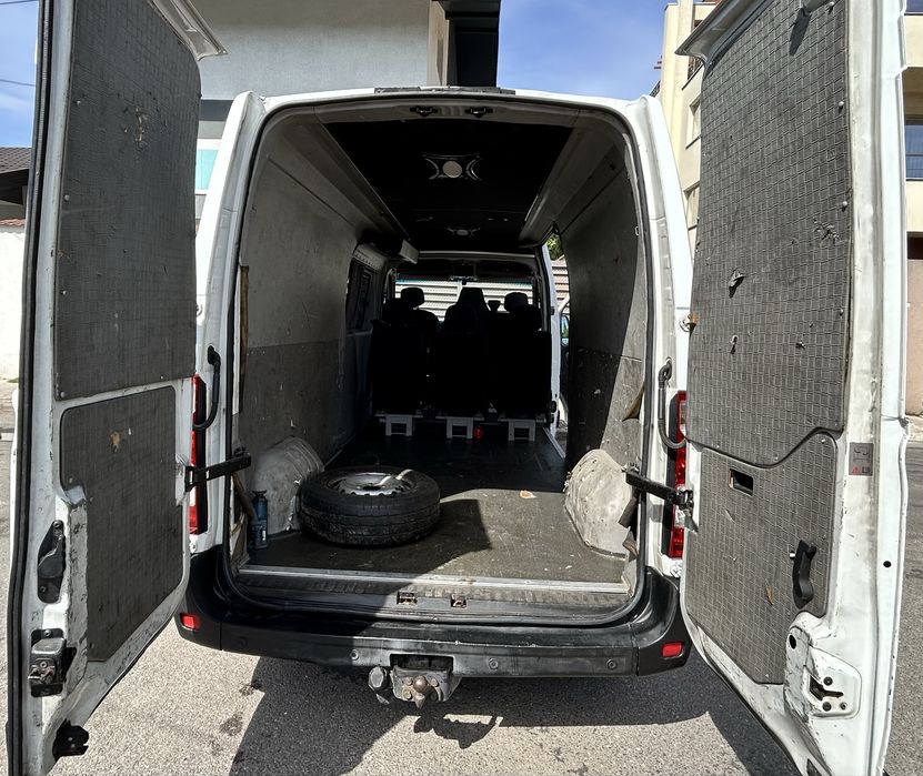 Opel Movano 2011 3panouri 6locuri+Marfa