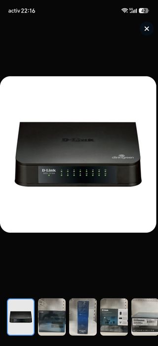 Продам свичт d-link des1016a