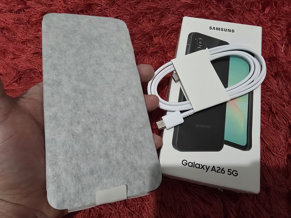 -Samsung A26-5G, Nou, 256Gb, 8Ram, 0 cicluri incarcare, neactivat, nef
