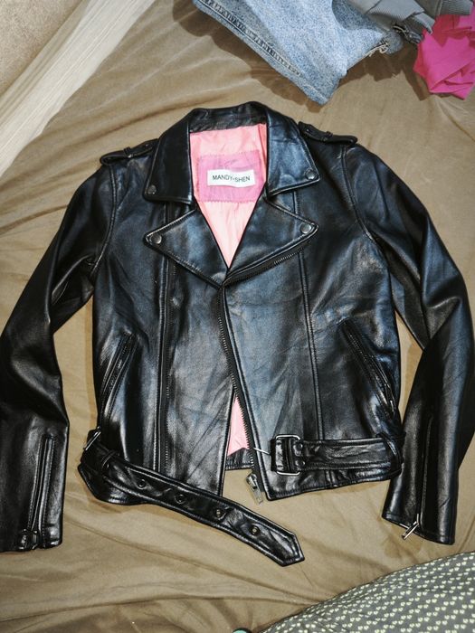 косуха из натуральной кожи