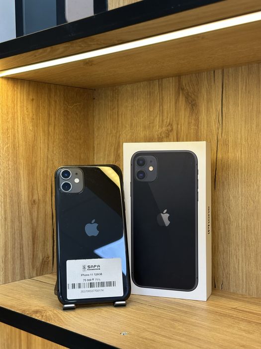 айфон 11 черный 128гб