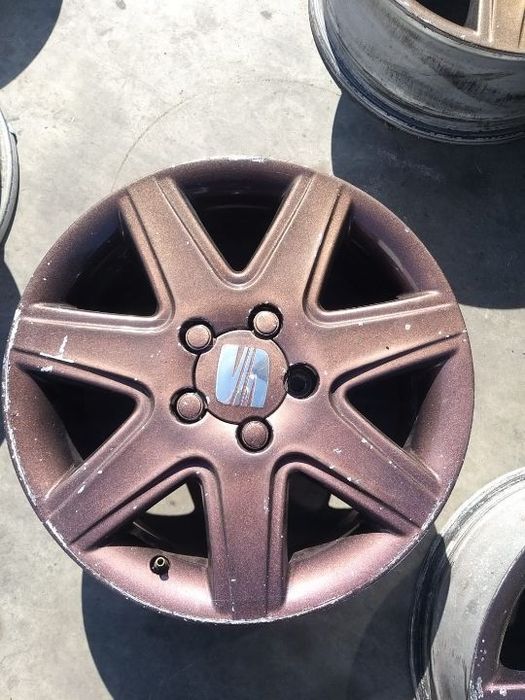 Set jante aliaj r16 seat toledo 2 altea xl 5p 5x112 et 53 5p0601025e 6.5j x16 et50