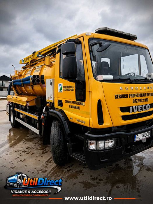 Autoutilitară Combinată Vidanjă + Womă Iveco Eurocargo 2016
