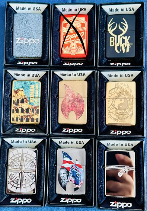 ZIPPO Зажигалки оригинальные американские новые