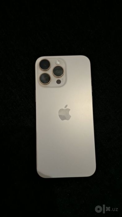 Iphone 16 pro max sim yesim 256 xotira idealni