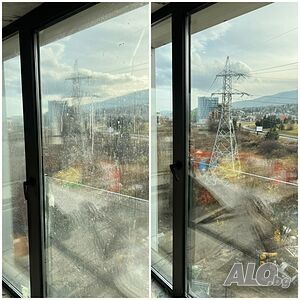 Почистване на прозорци