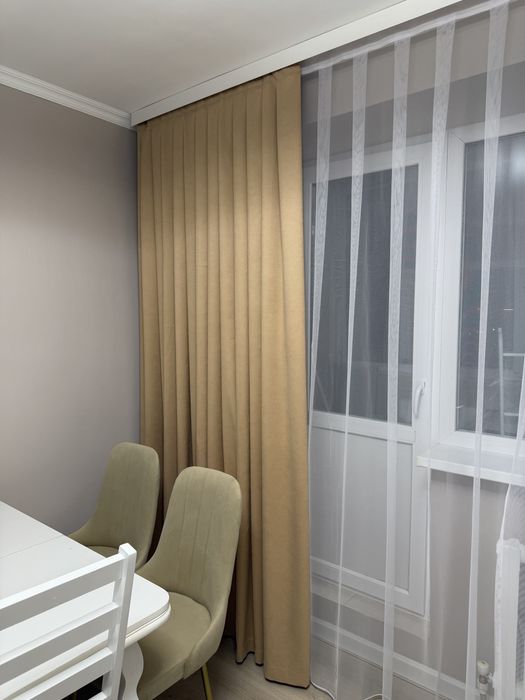 Шторы лен новые