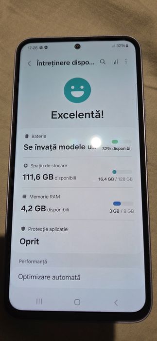 Samsung Galaxy A54, Dual SIM, 8GB RAM, 128GB, 5G, Awesome Violet