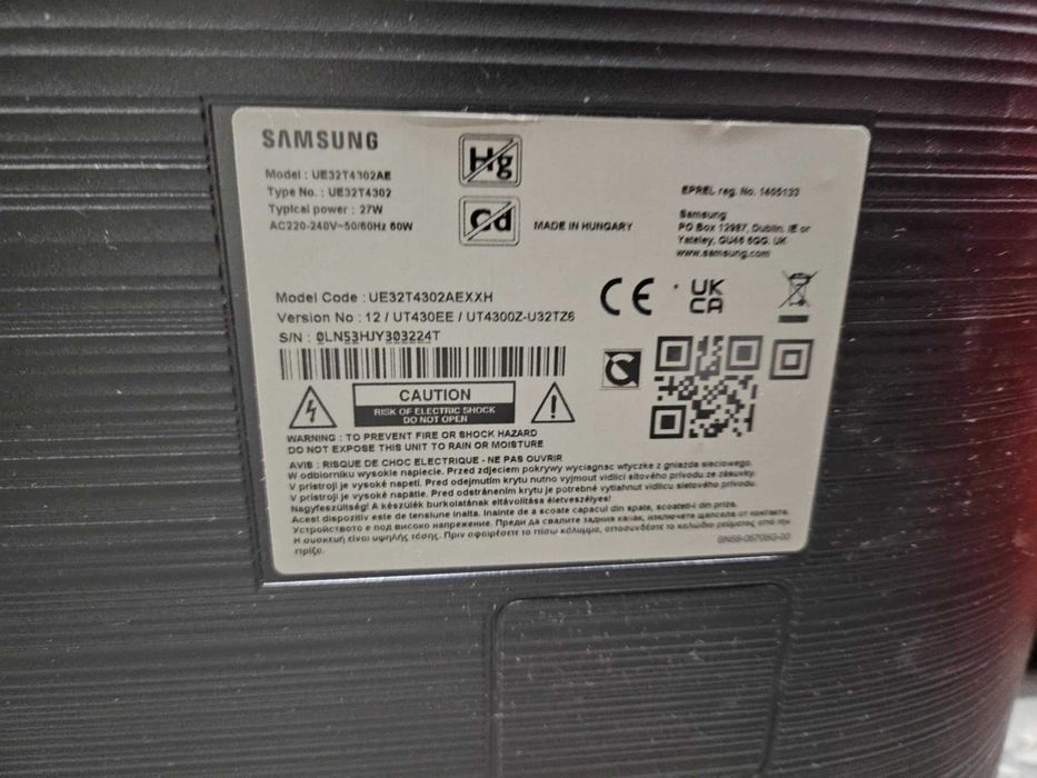 Hope Amanet P5-Televizor Samsung 32T4302, 80 cm, Smart, HD LED