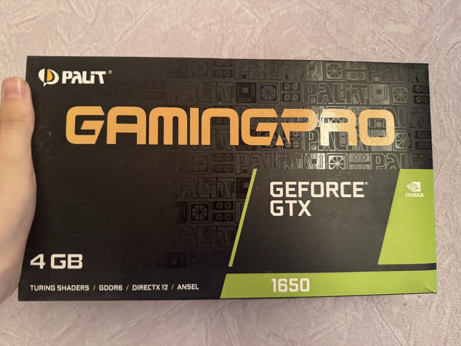 Видеокарты gtx 1650 palit 4 gb