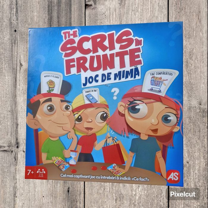 Joc: Ți-e Scris în frunte, joc de mima