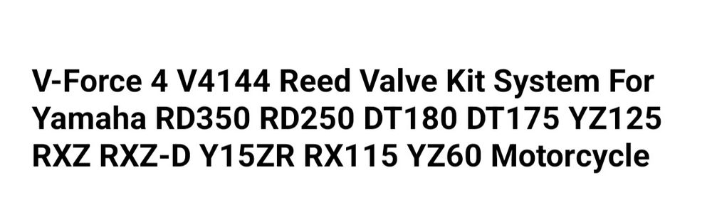Клапи за Yamaha YFZ350 Yamaha DT180
