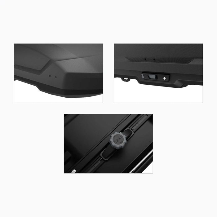 Автобокс багажник THULE Force 3 M 400L Черен мат