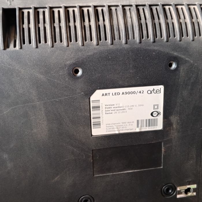 Артел 42 тевезор оригинал крплект