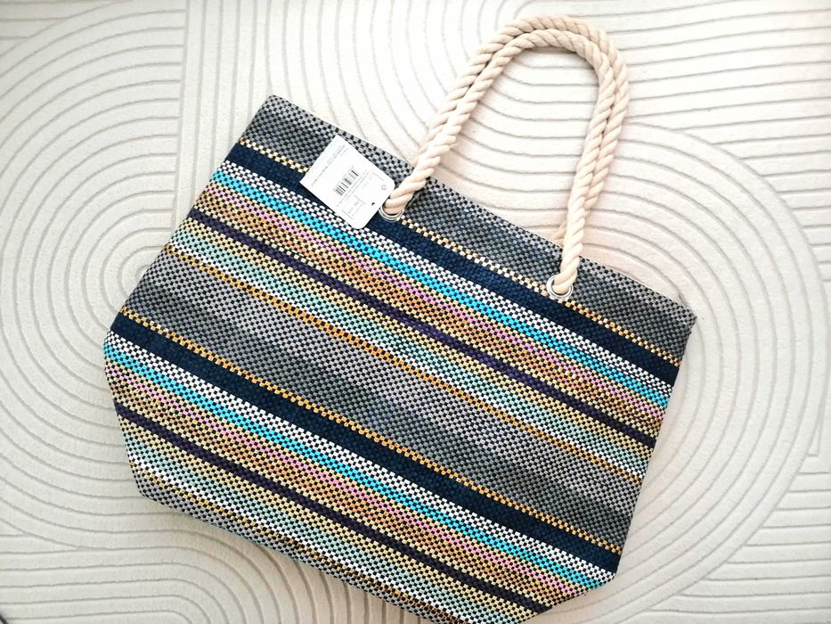 Новa чанта в бохо стил, boho чанта, плетена чанта, бежова кръгла чанта