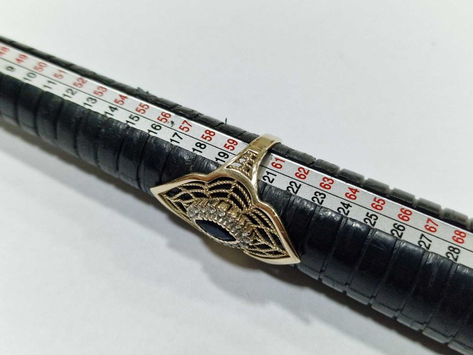 Дамски златен пръстен 14К / 3,38 гр.