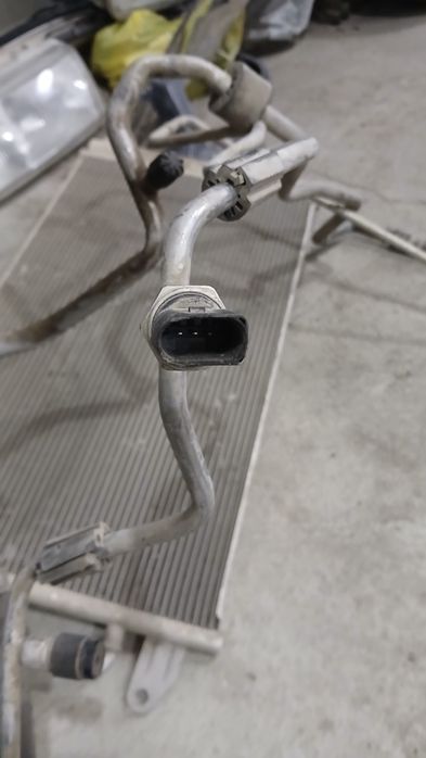 Компрессор радиатор трубки кондиционер шкода рапид