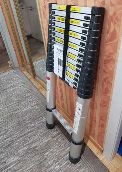 Лестница телескопическая Алюминиевая оптом и розница, tekeskop narvon