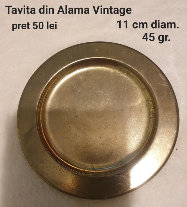 Tavita din Alama Vintage