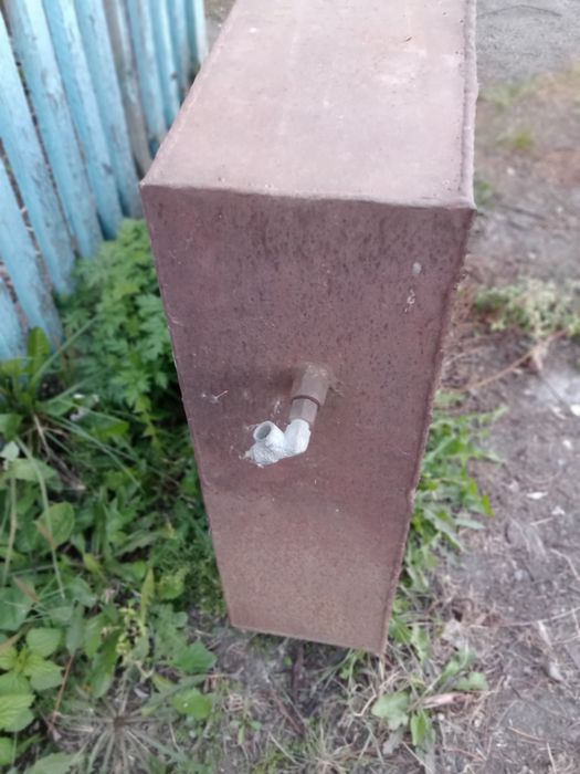 Железный бак для ГСМ