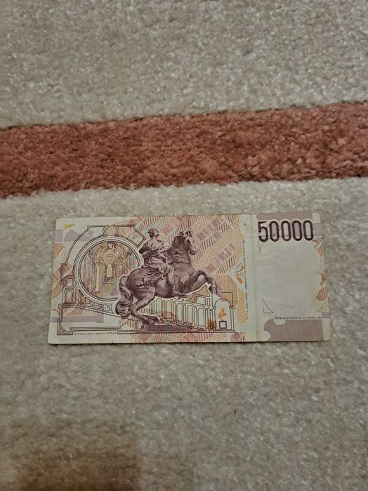 Bancnota 50000 lire Italia