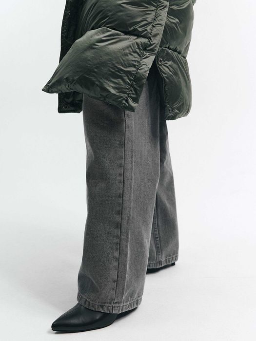 Дамско зимно яке , дълго яке ватирано