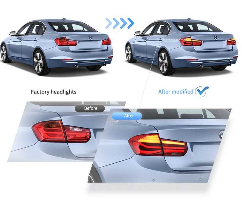 Комплект тунинг стопове за BMW F30 (2011-2018)