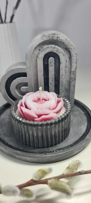 Букети свещи от 100% соев восък, декоротивни сетове ръчно изработени