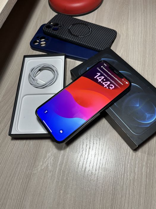 Iphone 12 pro max емкость90%