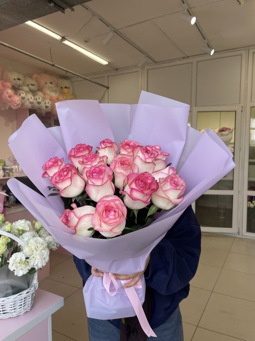 Цветы букеты со скидкой до 15тыс