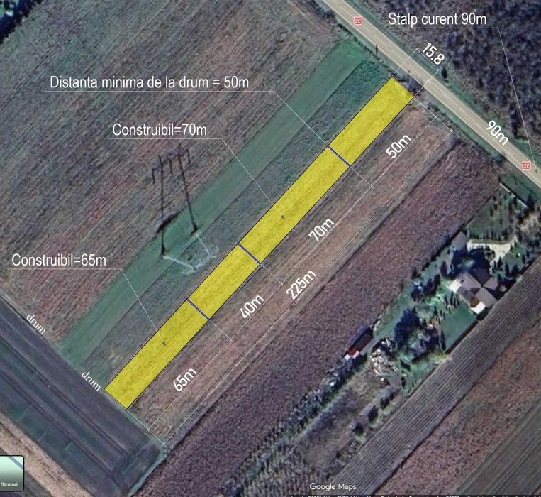 teren intravilan Fantana Mare 3600 mp