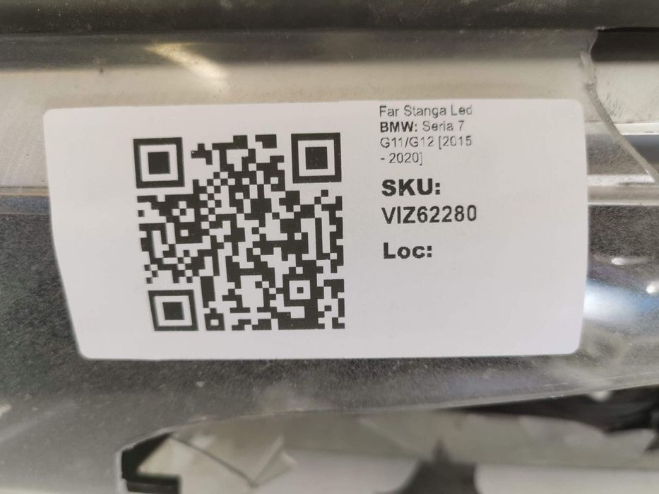 Far Stanga Led BMW Seria 7 G11/G12 [2015 - 2020] Original Avariat