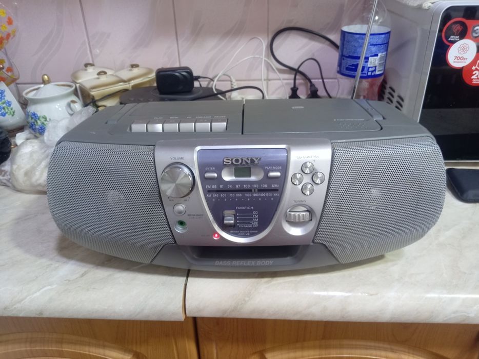 Sony boombox cd кассета