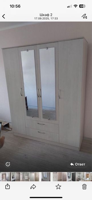 шкаф для одежды новый